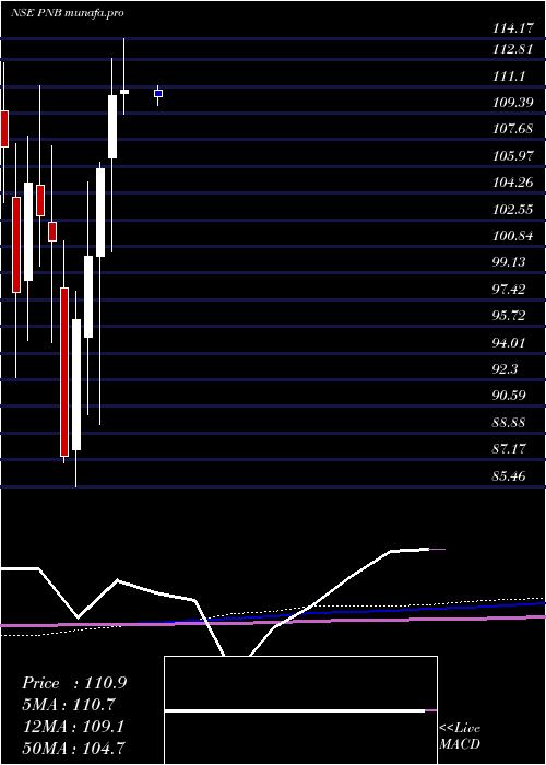  monthly chart PunjabNational