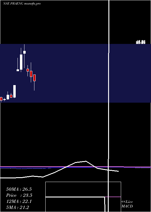  monthly chart PrajayEngineers