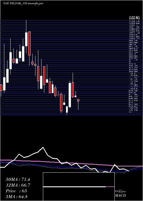 weekly chart PranikLogistics
