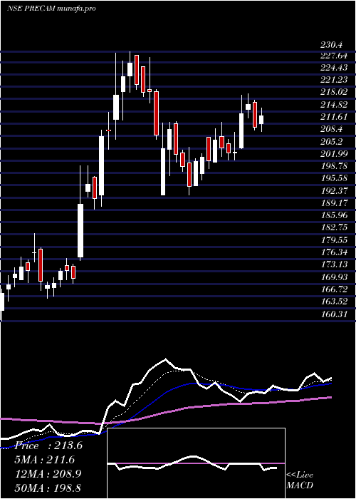  Daily chart PrecisionCamshafts