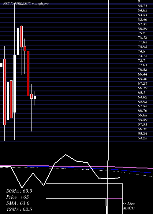  monthly chart RajshreeSugars