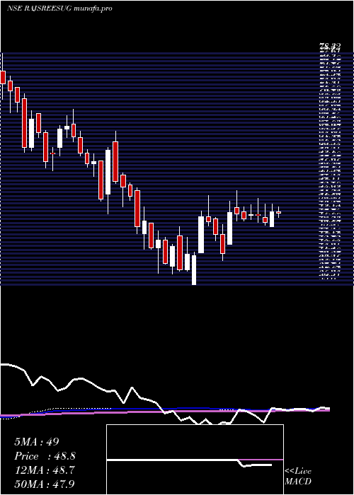 weekly chart RajshreeSugars
