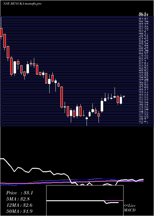weekly chart ShreeRenuka
