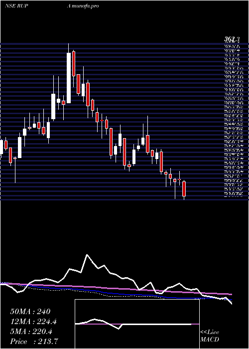  weekly chart RupaCompany