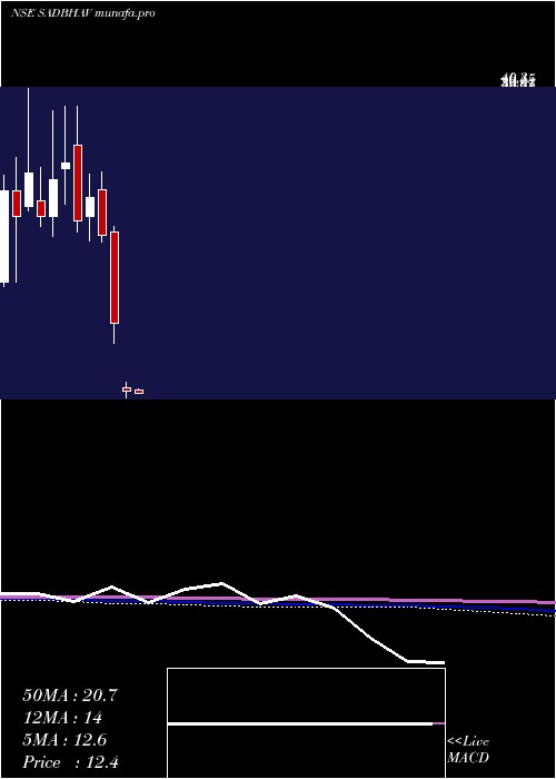 monthly chart SadbhavEngineering