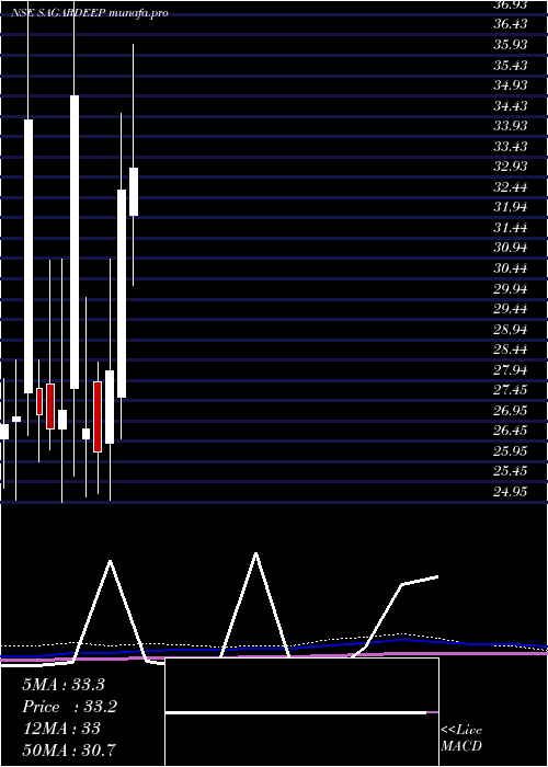  monthly chart SagardeepAlloys