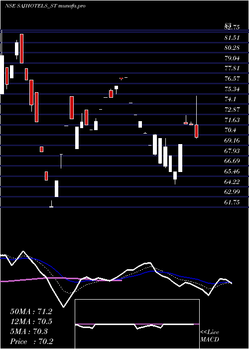 Daily chart SajHotels