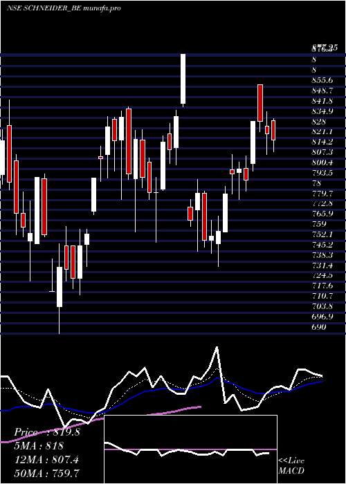 Daily chart SchneiderElectric