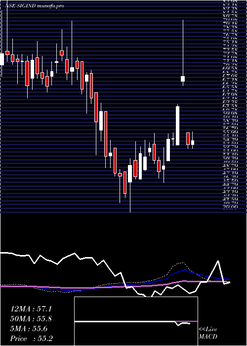  weekly chart SignetIndustries