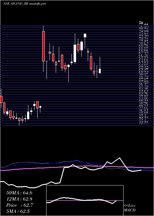 weekly chart SignetIndustries
