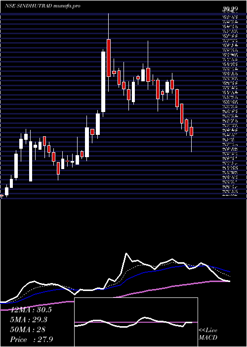 Daily chart SindhuTrade