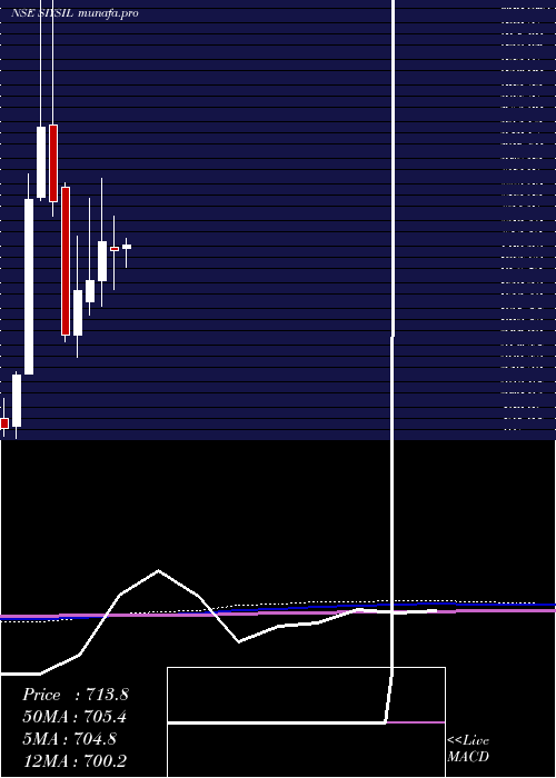 monthly chart SiyaramSilk