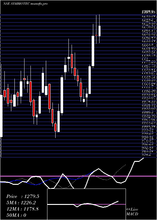  Daily chart SymbiotecPharmalab