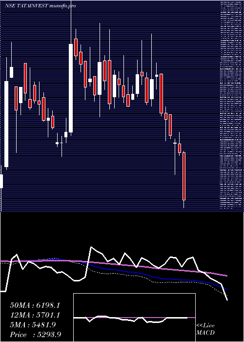  weekly chart TataInvestment