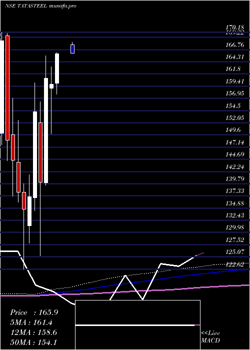  monthly chart TataSteel