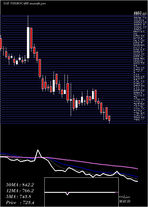  Daily chart ThyrocareTech