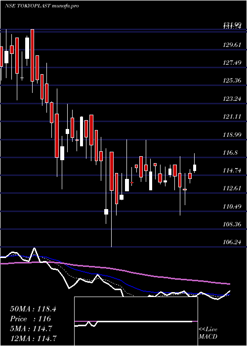  Daily chart TokyoPlast