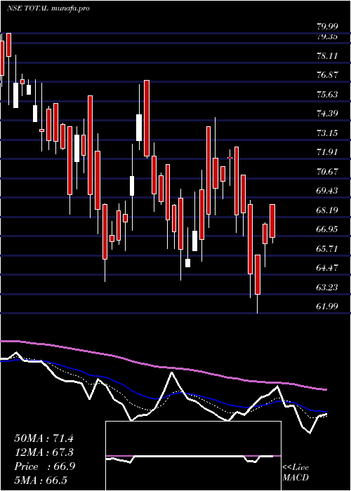  Daily chart TotalTransport