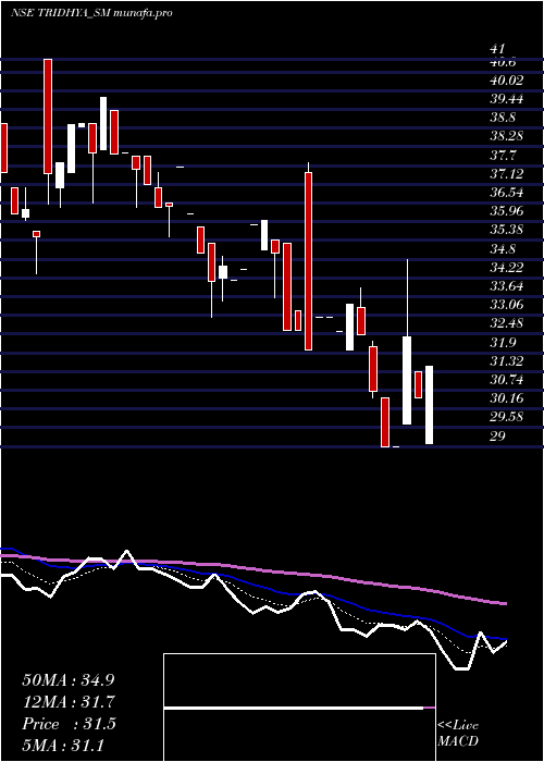  Daily chart TridhyaTech