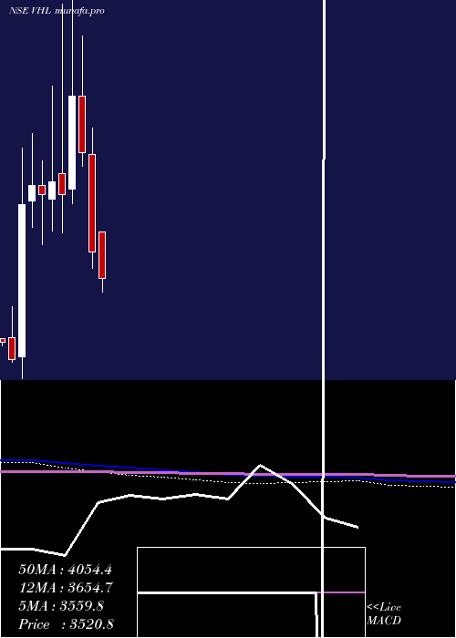  monthly chart VardhmanHoldings