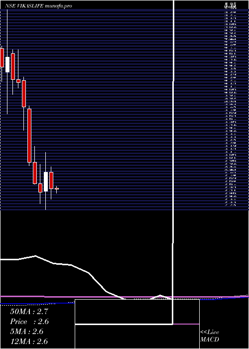  monthly chart VikasLifecare