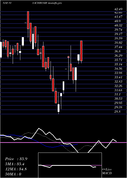  Daily chart VisaChrome