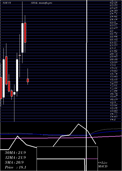  monthly chart VishalFabrics
