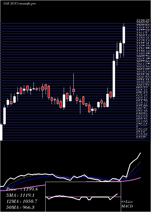  Daily chart ZotaHealth