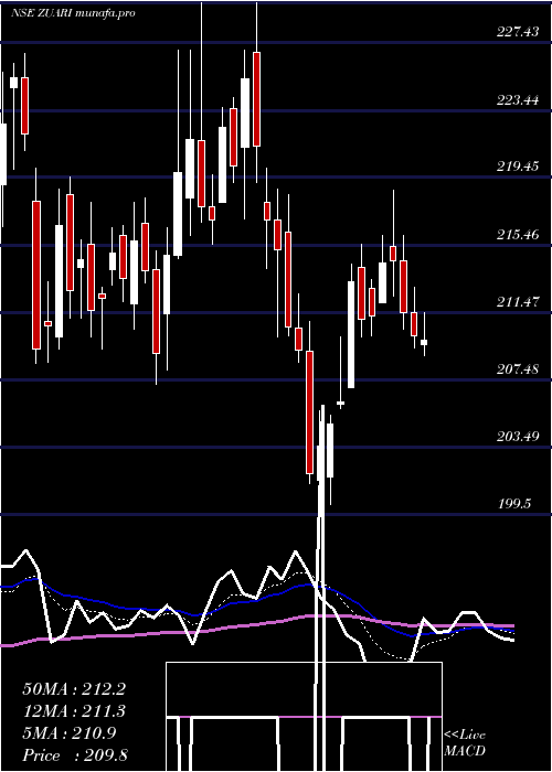 Daily chart ZuariAgro