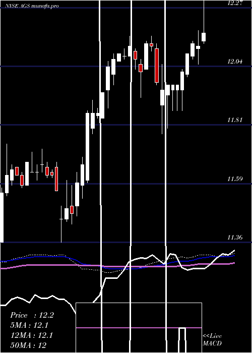 weekly chart PlayagsInc