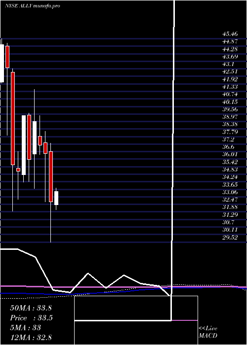 monthly chart AllyFinancial