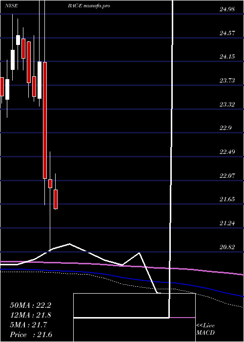 monthly chart BankAmer