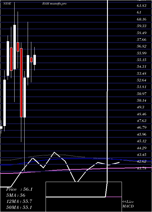 monthly chart BrookfieldAsset