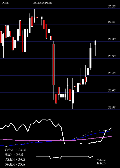 weekly chart BrunswickCorp