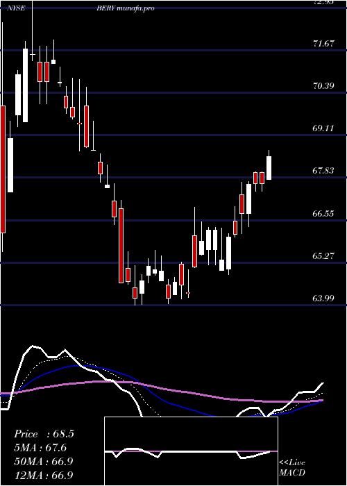  Daily chart BerryGlobal