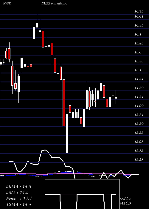 weekly chart BlackrockHealth