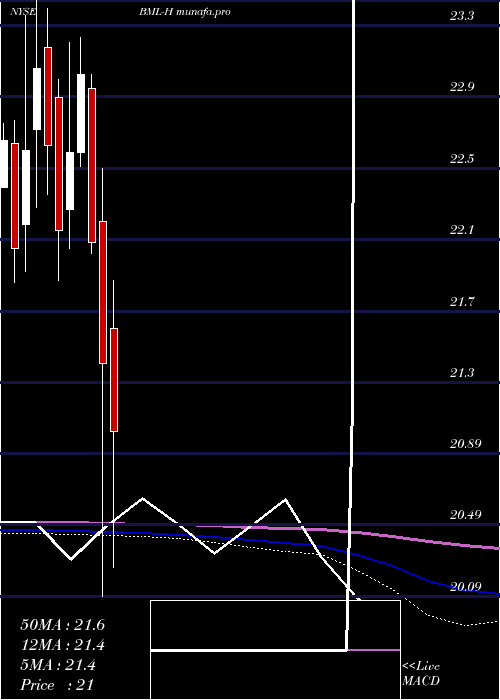 monthly chart BankAmerica