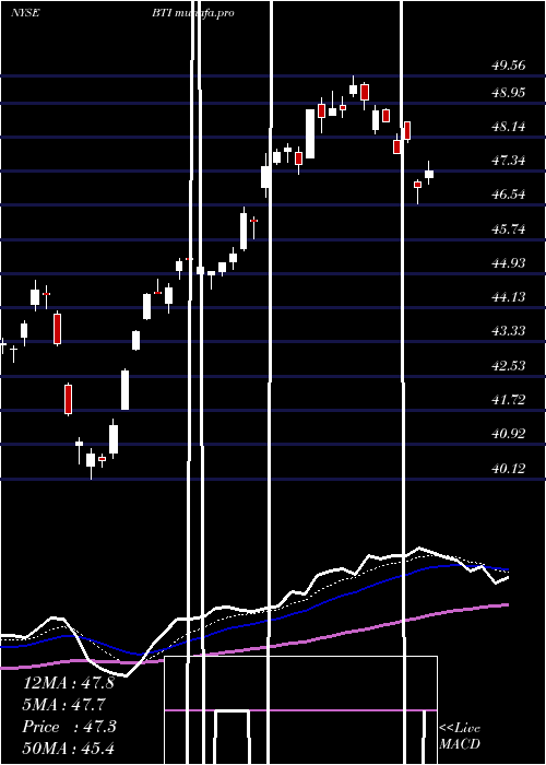 Daily chart BritishAmerican