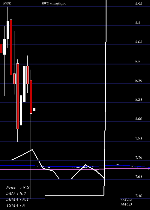monthly chart BrandywineglobalGlobal
