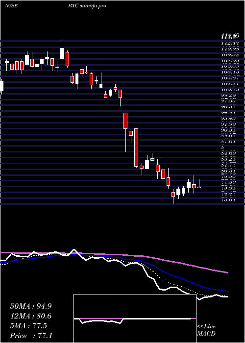  Daily chart BluelinxHoldings