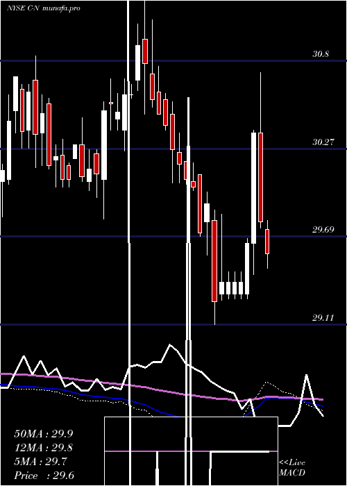weekly chart CitigroupCapital
