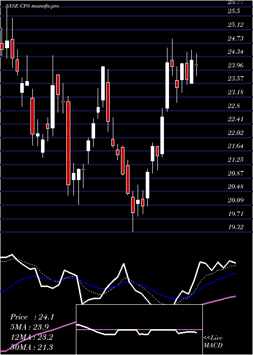 Daily chart CooperStandard