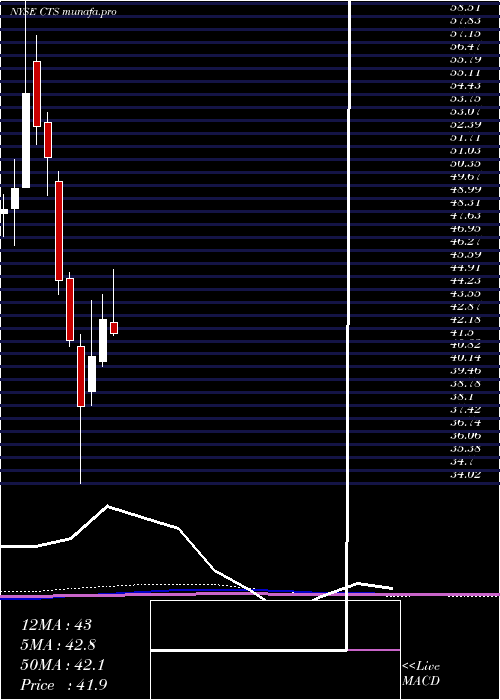 monthly chart CtsCorporation