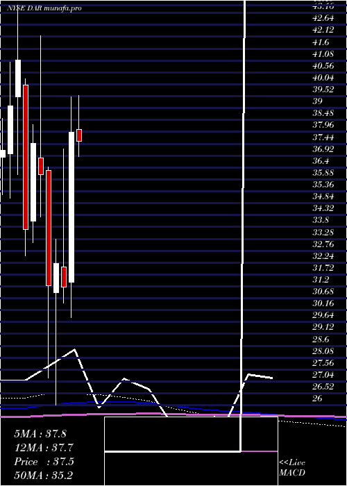 monthly chart DarlingIngredients