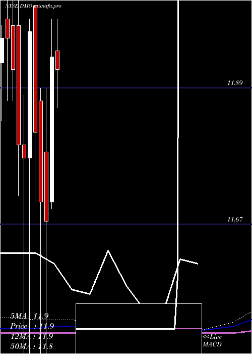 monthly chart WesternAsset