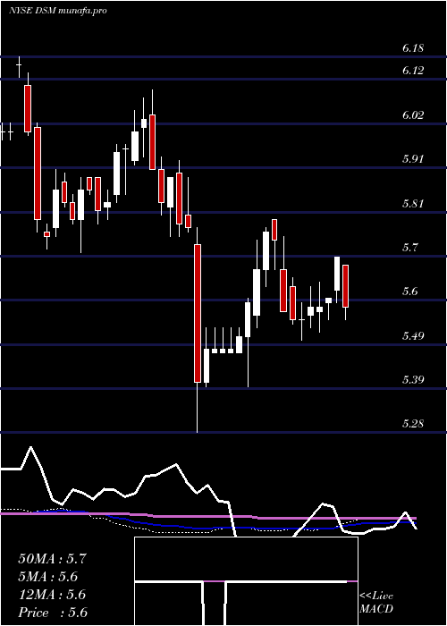  weekly chart DreyfusStrategic