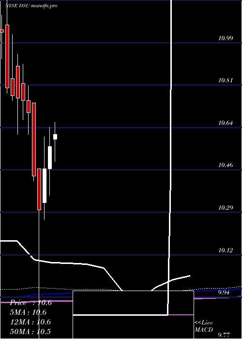monthly chart BlackrockDebt