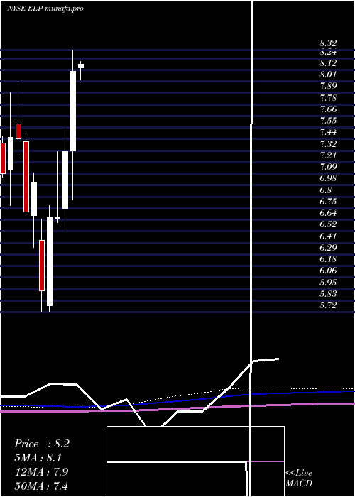 monthly chart CompanhiaParanaense