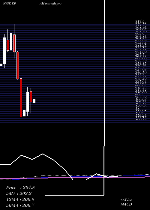  monthly chart EpamSystems