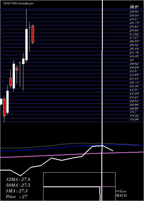 monthly chart FreseniusMedical